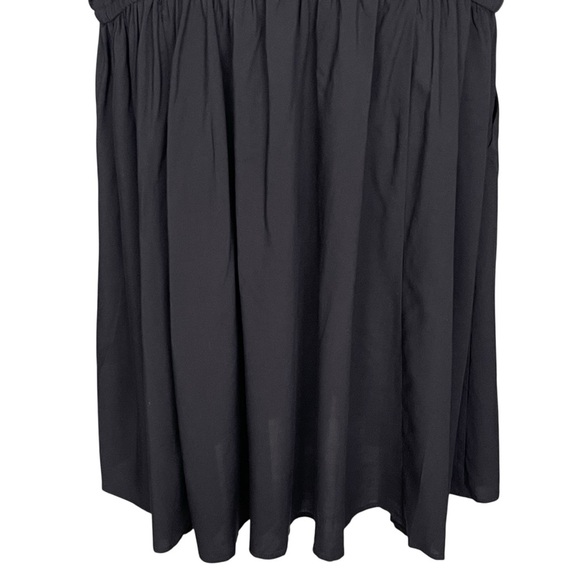Torrid Mini Challis Keyhole Tiered Skater Dress Women’s Plus Size 3 Black - Picture 9 of 11